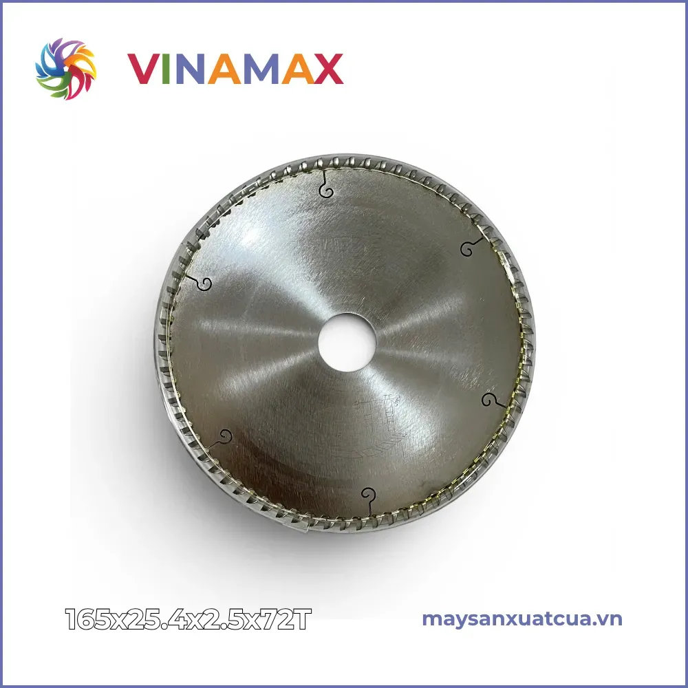 Lưỡi cắt nhôm MCwade 165x25.4x2.5x72T