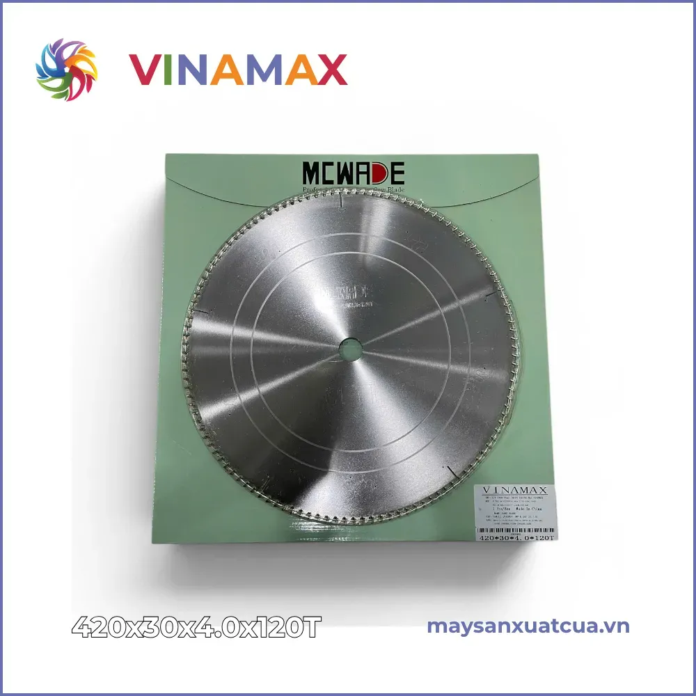 Lưỡi cắt nhôm MCWADE 420x30x4.0x120T