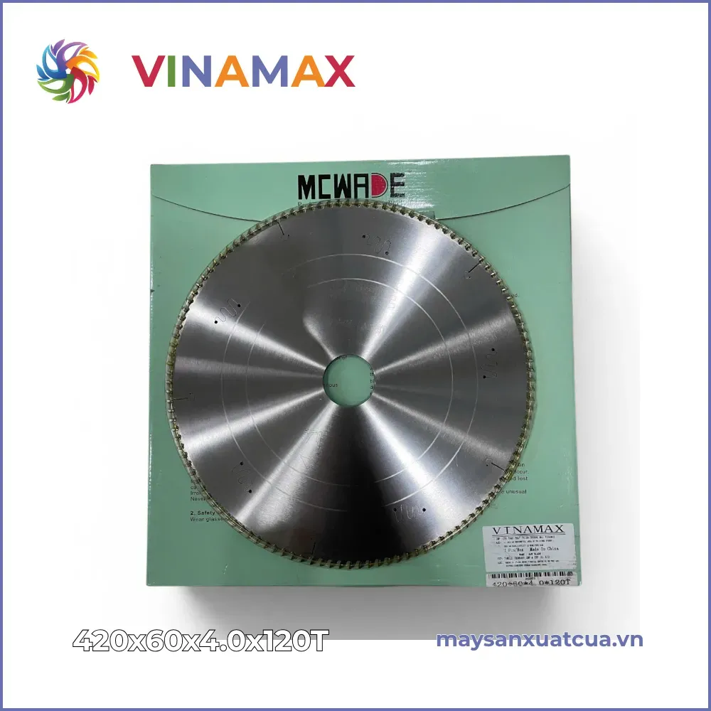 Lưỡi cắt nhôm MCWADE 420x60x4.0x120T
