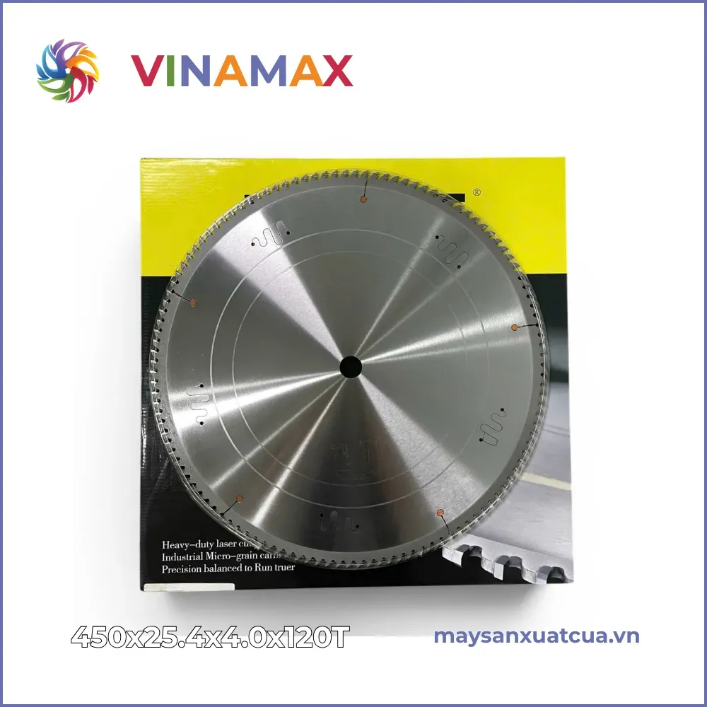 Lưỡi cắt nhôm MCWADE 450x25.4x4.0x120T