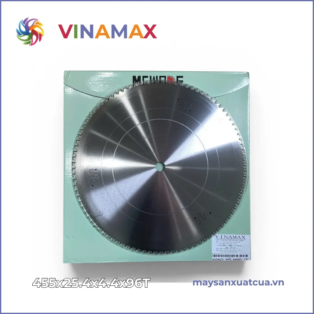 Lưỡi cắt nhôm MCWADE 455x25.4x4.4x96T