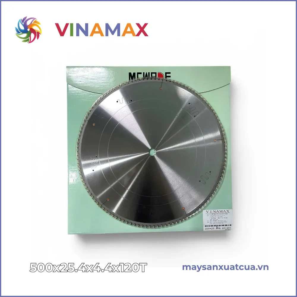 Lưỡi cắt nhôm MCWADE 500x25.4x4.4x120T