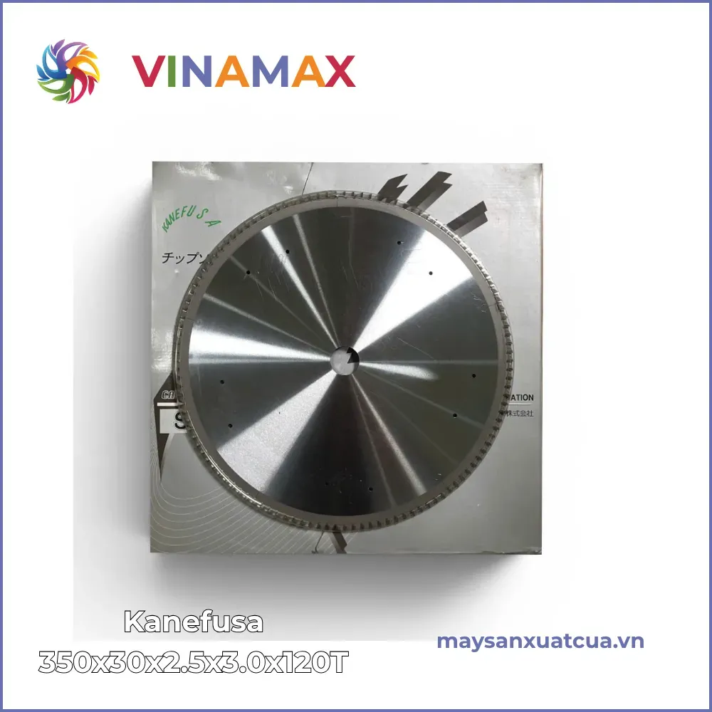 Lưỡi cắt nhôm Nhật KANEFUSA 350x30x2.5x3.0x120T