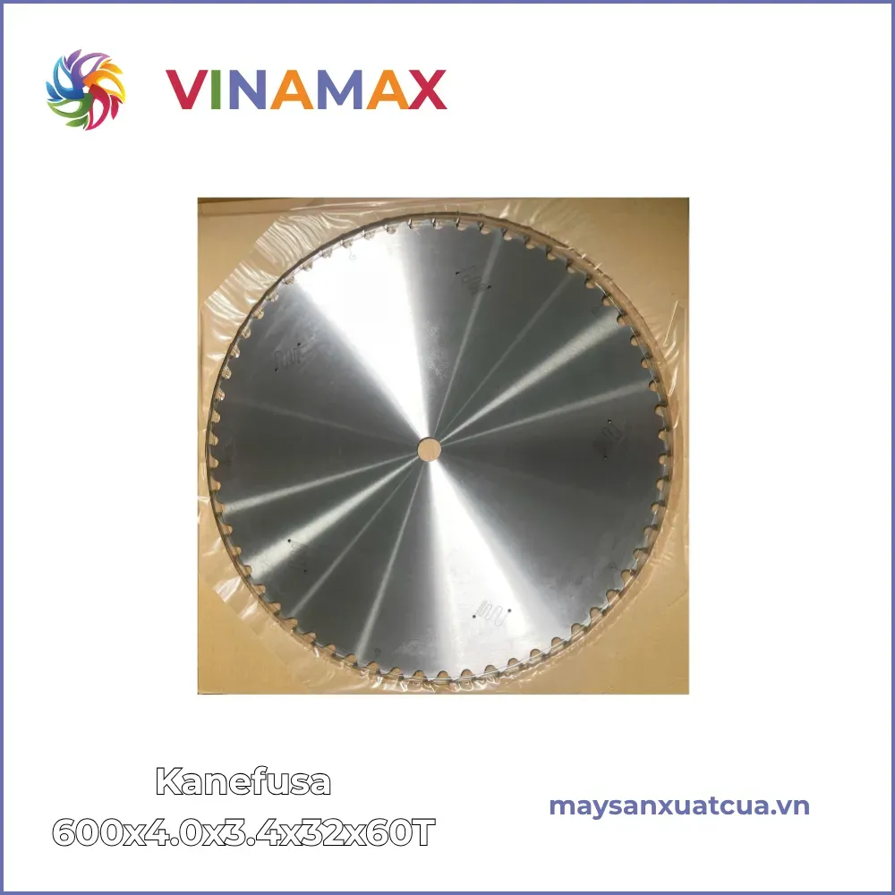 Lưỡi cắt nhôm Nhật KANEFUSA 600x4.0x3.4x32x60T