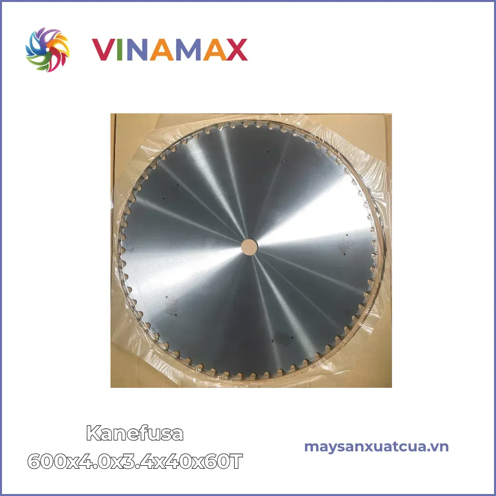 Lưỡi cắt nhôm Nhật KANEFUSA 600x4.0x3.4x40x60T