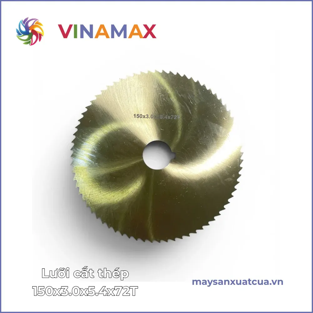 Lưỡi cắt thép 150x3.0x5.4x72T