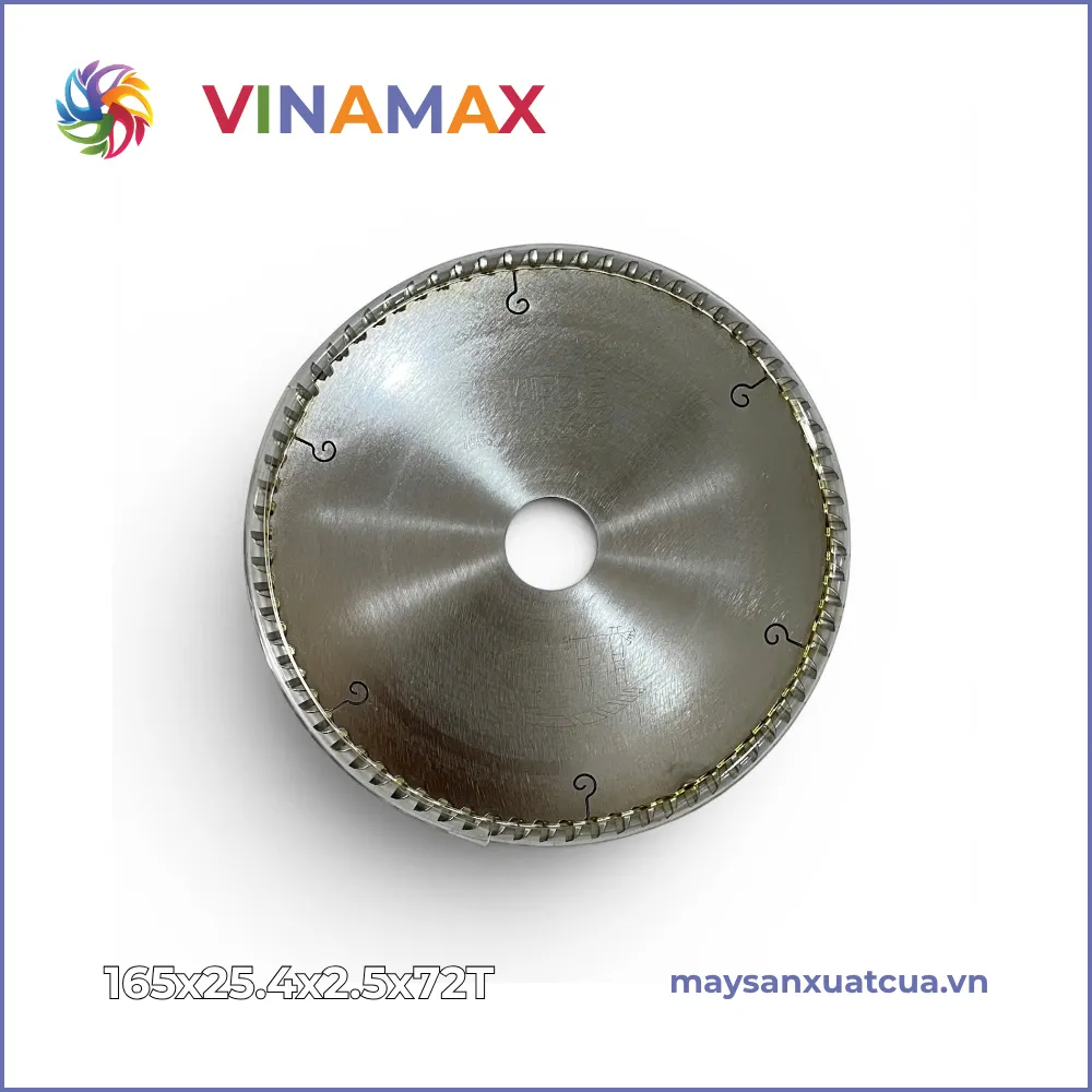 Lưỡi cắt nhôm MCwade 165x25.4x2.5x72T
