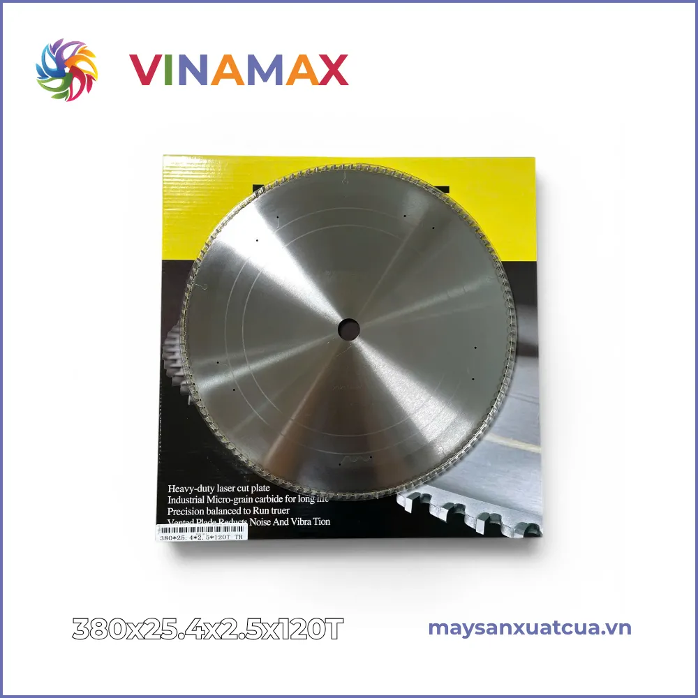 Lưỡi cắt nhôm MCWADE 380x25.4x2.5x120T