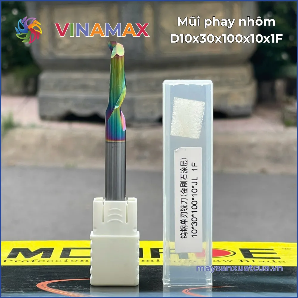 Mũi phay nhôm D10x30x100x10x1F