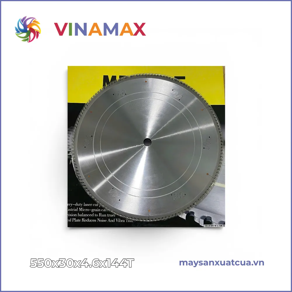 Lưỡi cắt nhôm MCWADE 550x30x4.6x144T