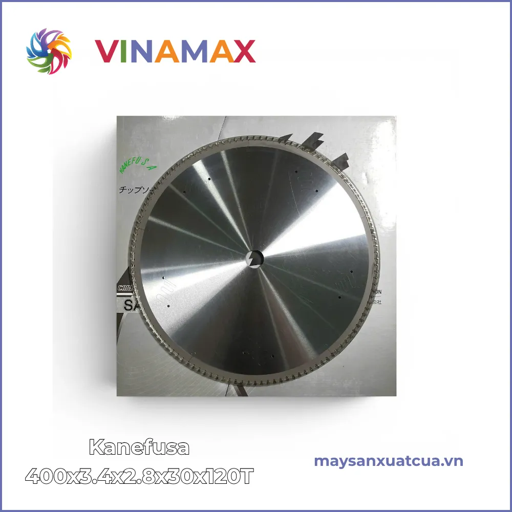 Lưỡi cắt nhôm Nhật KANEFUSA 400x3.4x2.8x3.0x120T