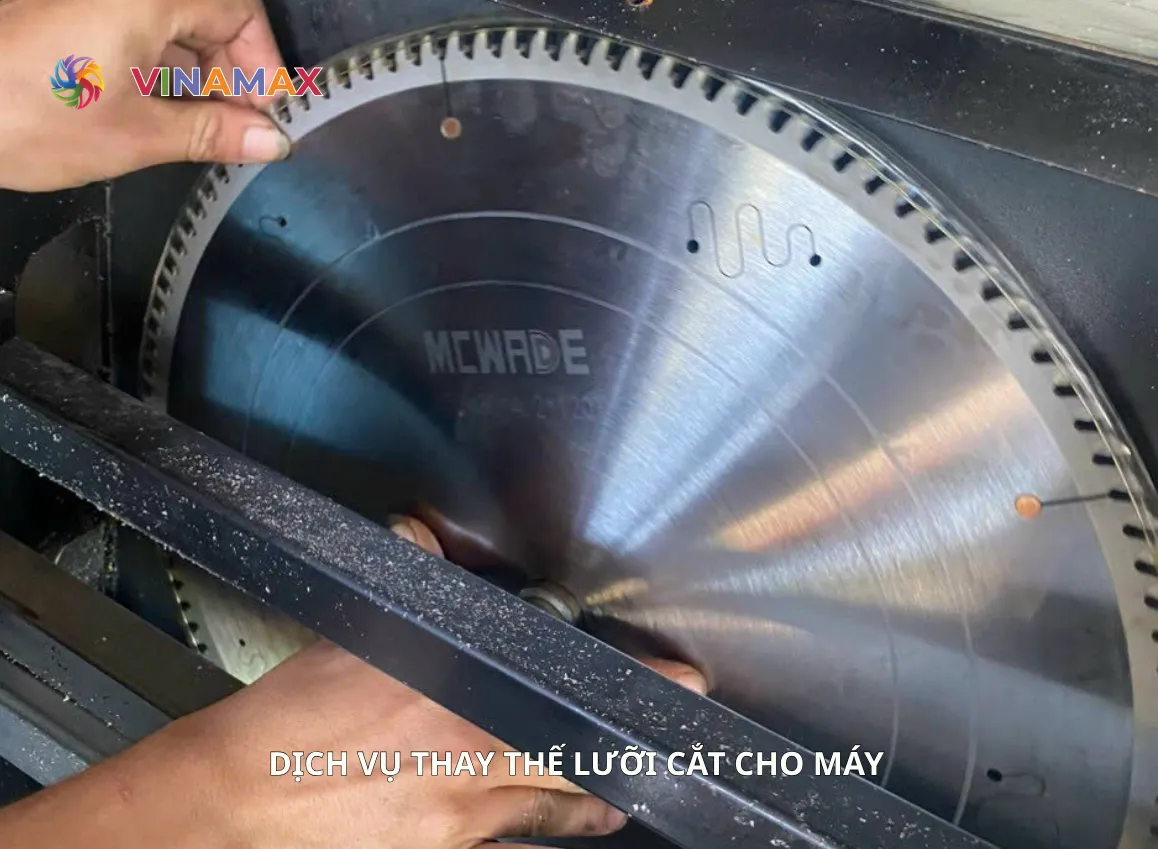 Thay thế lưỡi cắt
