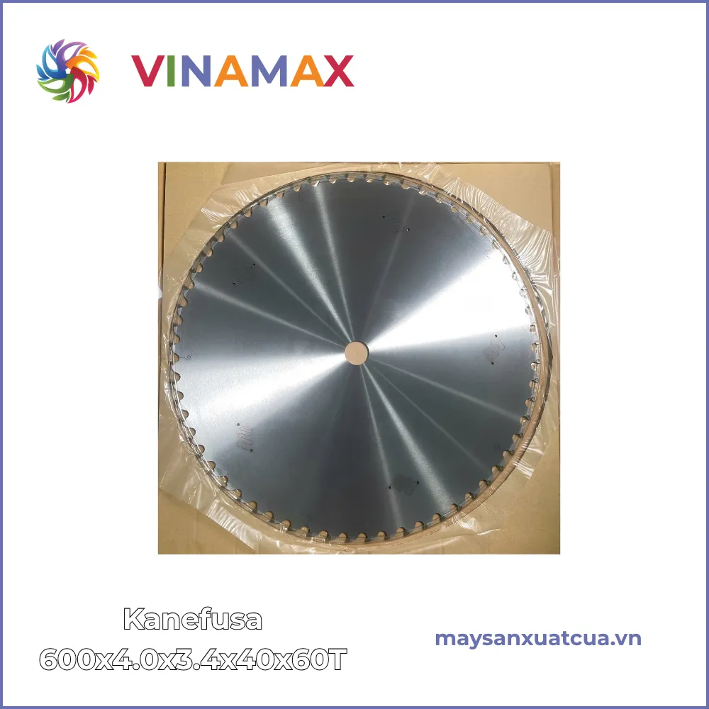 Lưỡi cắt nhôm Nhật KANEFUSA 600x4.0x3.4x40x60T