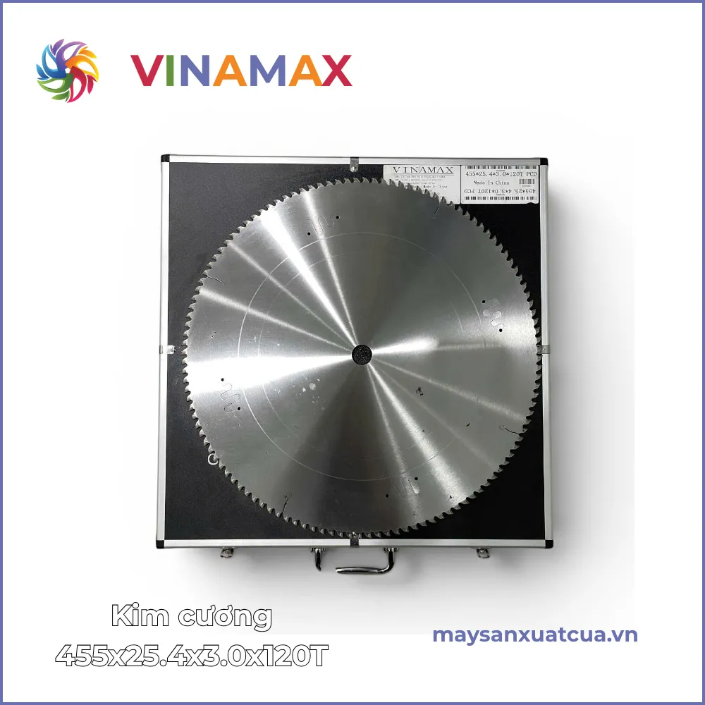 Lưỡi cắt nhôm kim cương MCWADE 455x25.4x3.0x120T