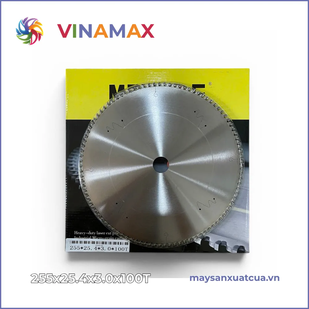 Lưỡi cắt nhôm MCWADE 255x25.4x3.0x100T