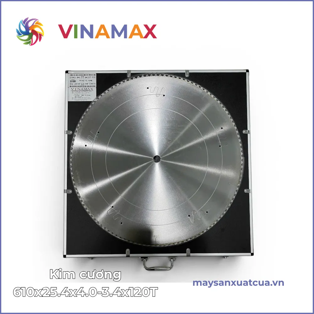 Lưỡi cắt nhôm kim cương MCWADE 610x25.4x4.0/3.4x120T