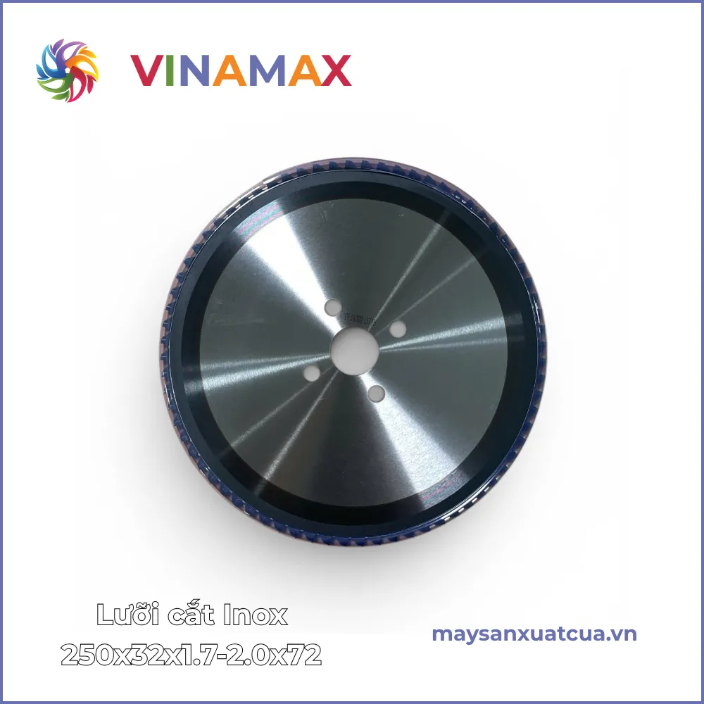 Lưỡi cắt Inox 250x32x1.7-2.0x72T