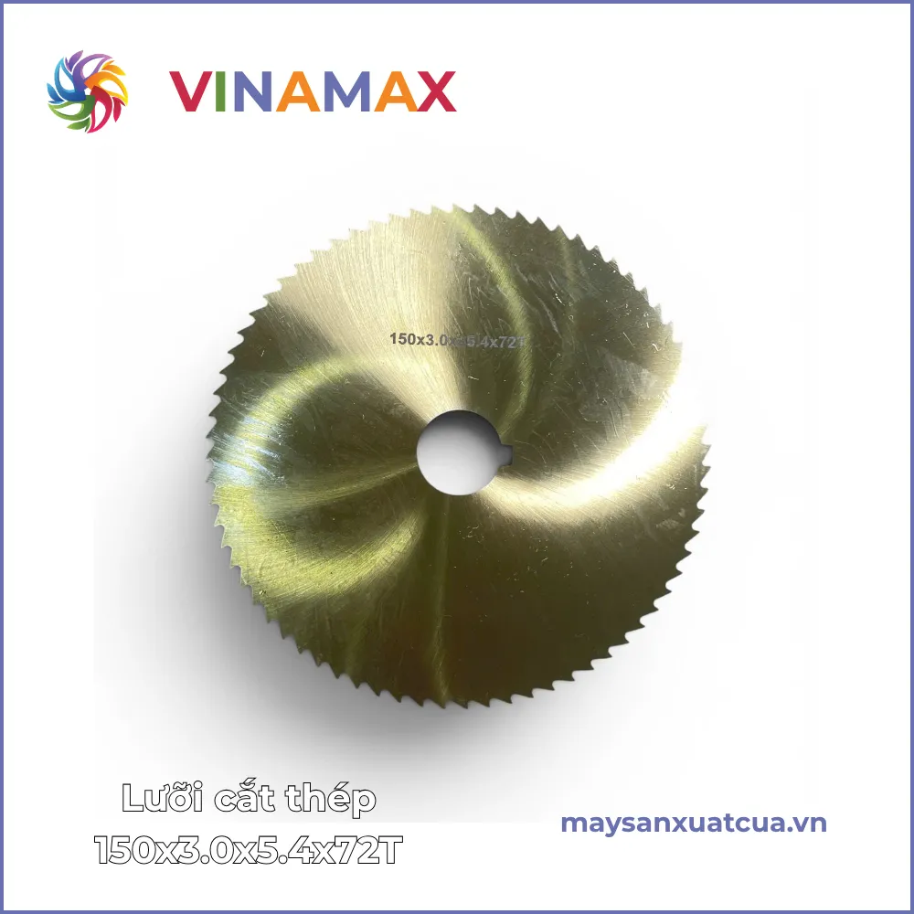 Lưỡi cắt thép 150x3.0x5.4x72T