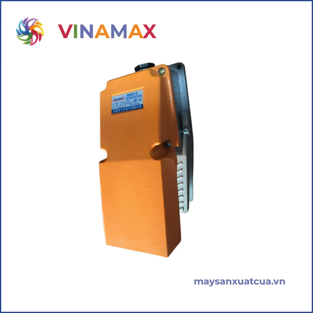 Bàn đạp điện máy ép góc
