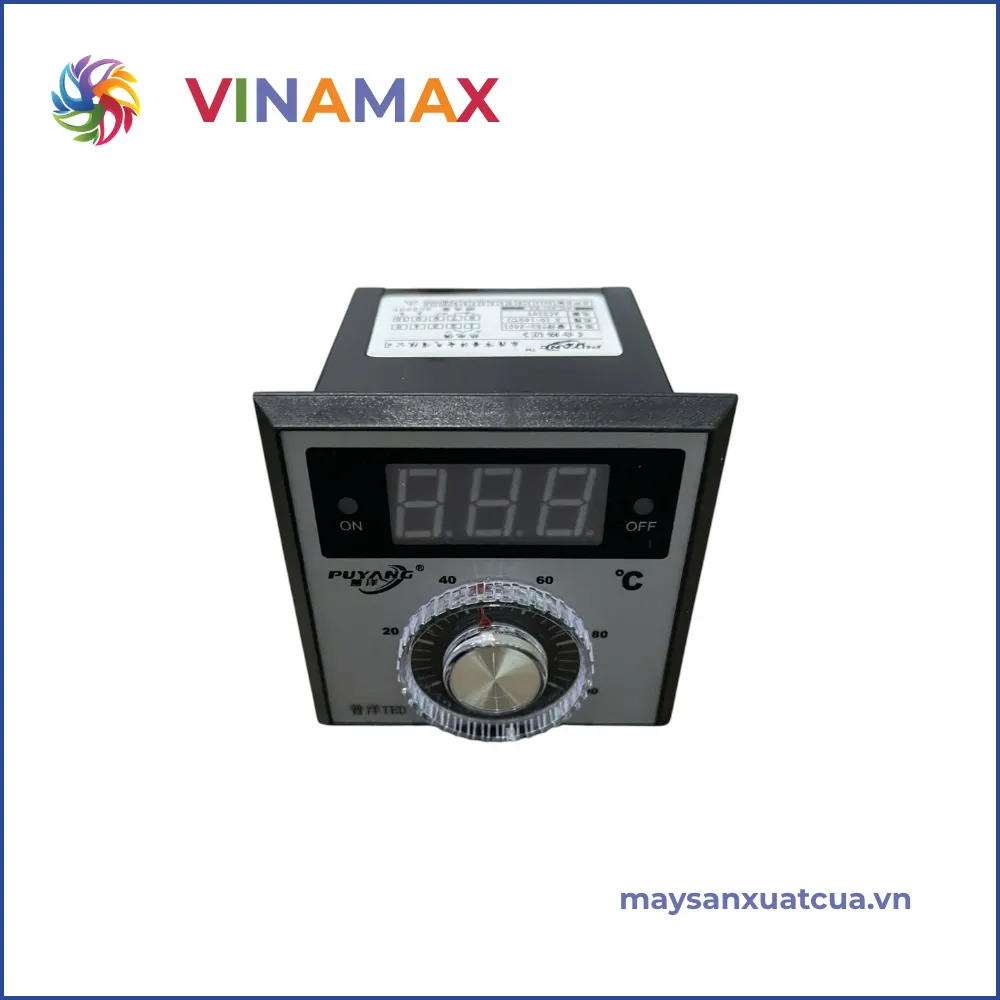 Đồng hồ nhiệt máy dán phim